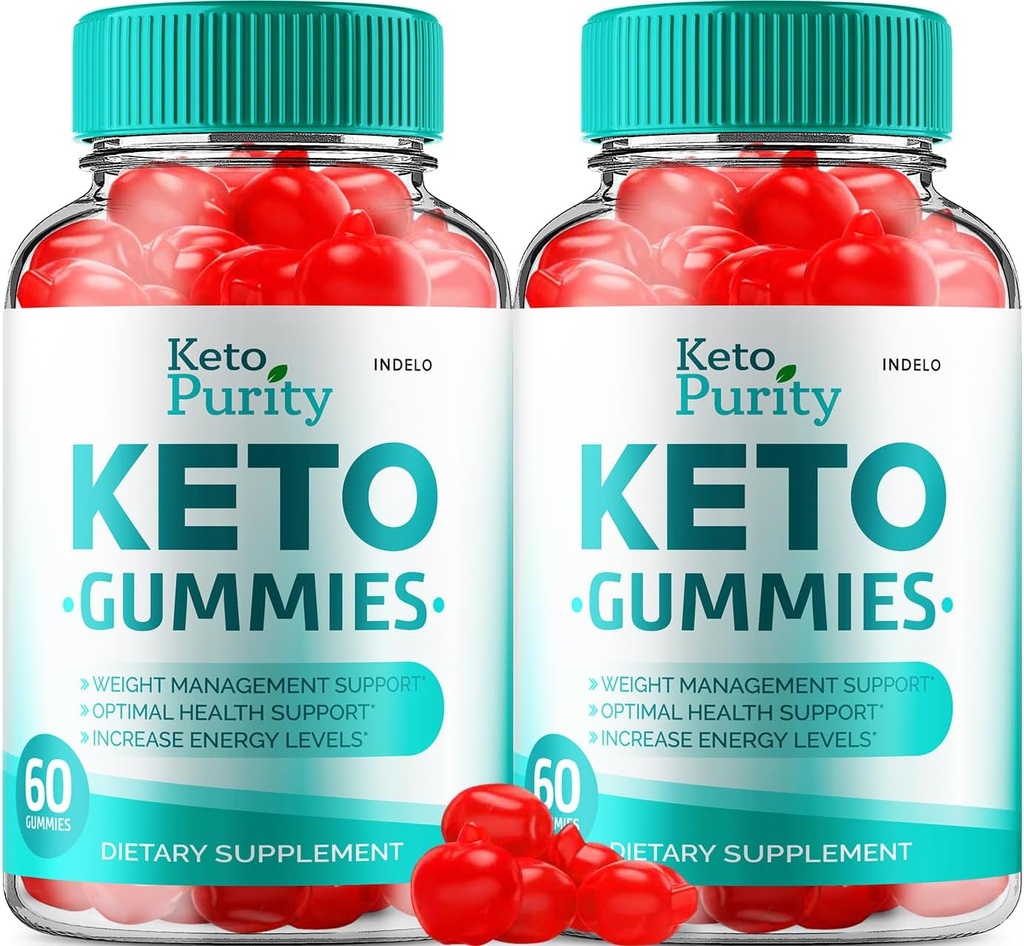 (2 Pack) Keto Renhed ACV Gummies Advanced Loss - Renhed Keto Plus ACV Gummies Apple Cider Vinarea Ketoprity ACV Weight Management Gummies, Keto Renhed Anmeldelser Vitamin B12 Keto + ACV (120 Gummies)
