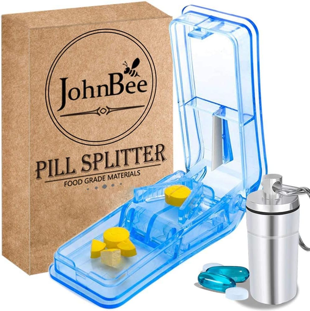 JohnBee Pill Cutter nogensinde; Bedste Pill Cutter til små eller store piller