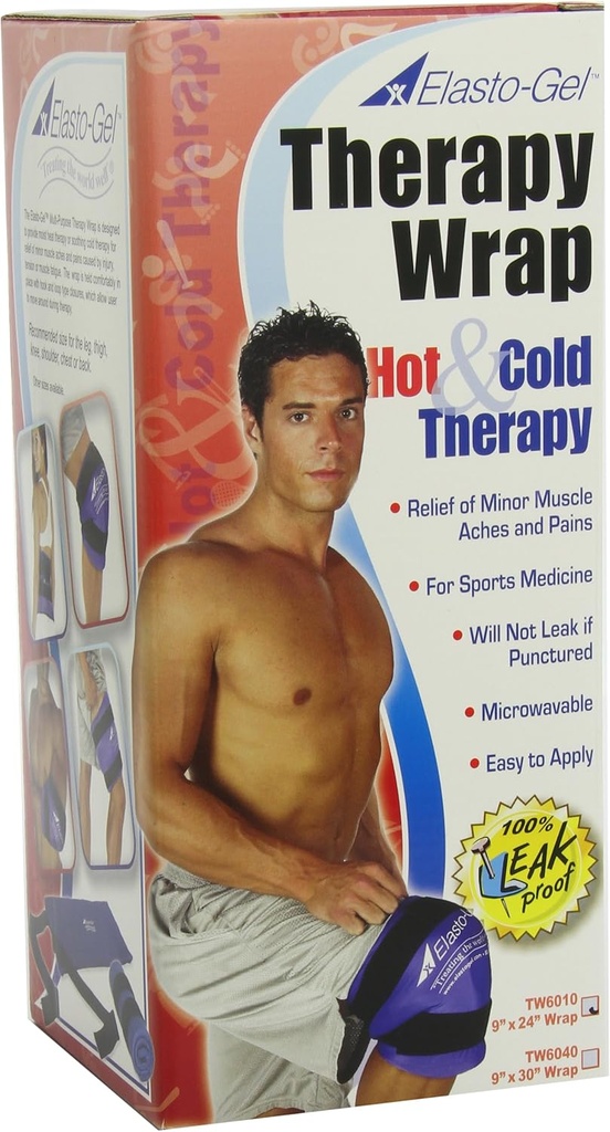 Elasto Gel, Hot / Cold Wrap, 9 X 24,