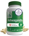 Health Thru Nutrition Ashwagandha 500mg KSM against 66 ® 90 Capsules against 124; Stress, Mood, Focus, & Energy against 124; Clinically Proven and Organic Root- Only Whitania Somnifera Extract 124; Non- GMO, Gluten & Soy Free
