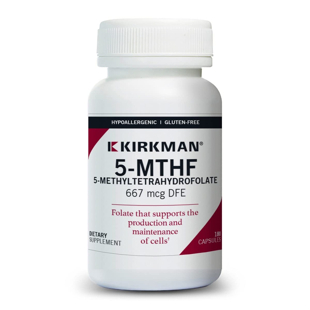 Kirkman - 5-MTHF - 5-METHYLTETRAHYDROFOLAT - Folde til støtte Vedligeholdelse af celler *