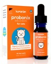 Humanic Probonix flydende probiotika til katte - 8-stamme kat Probiotiske Drops til Fortify Feline Gut Sundhed, tandpleje, Immunitet og mere - 30-dages forsyning - lever flavor