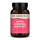 Dr. Mercola Herbal Adrenal Support, 30 Servere (60 kapsler), Kosttilskud, Mood og Stress Management, Non- GMO