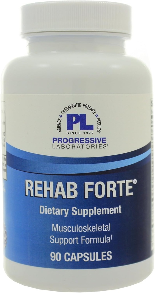 Progressive Labs, Rehab Forte, 90 kapsler