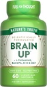 Nature 's Truth Brain Up Softgels - 124; 60 Greve - 124; med L- Theanine, Bacopa, B- 12 & MCT - 124; Non- GMO og Gluten Free Supplement