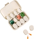 Kawaii Pill Box Rejse Portable lille medicin Box Daily Medicine Case Pill Organizer Pills Container