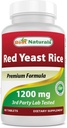 Bedste Naturals Red Yeast Rice 1200 Mg 60 tabletter (Citrinin Free)