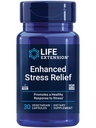 Life Extension Enhanced Stress Relief, Lemon Balm Extract, L-theanine, decompress with This Supplement for Stress, Gluten-Free, Non-GMO, Vegetarian, 30 Capsules
