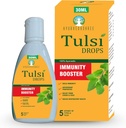 Tulsi Drops Natural Immunity Booster 30 ML Pack - Certificeret 5 forskellige sjældne Tulsi, Holy Basil Drops 30 ML