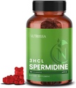 Nutrissa Spermidine Gummies 10mg (99% Spermidine 3HCL) - Cellular Health & Longevity Support - EPAB Certified for Renhed & Potency - 60 Apple Flavored Vegan Gummies