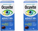 Bausch & Lomb Ocuvite Eye Vitamin & Mineral supplement til voksne 50 +, 50- Greve Soft Gels (pakke med 2)