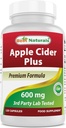 Bedste Naturals Apple Cider Vincious Plus 500 Mg kapsler, 120 Greve