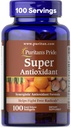 Puritans pride Premium Super Synergistic Antioxidant Formel, Kosttilskud til hjælp bekæmpe for tidlig ældning *, Vitaminer A, C, E, og Selenium Mineral, 3 Måned Supply, 100 Rapid Release Softels