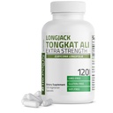 Bronson Longjack Tongkat Ali Extra Strength, 120 vegetariske kapsler