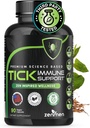 Zenmen Tick Immunsupport - Forbedret Formel - Japansk Knotweed, Kat 's Claw, Kinesisk Skullcap, Cryptolepis Sanguinolenta, Sweet Wormwood - 90 Vegansk Kapsler, Lavet i USA