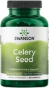Swanson - Selleri Seed Maksimum Strength - Antioxidant Support (500 mg 180 kapsler) (1 pakke)