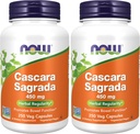 NU Kosttilskud, Cascara Sagrada (Rhamnus purshiana) 450 mg, 250 Veg Kapsler (pakke med 2)