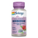 SOLARAY Berberine 500mg - Berberine supplement til en sund, aktiv livsstil - med Berberine HCl fra indiske bær - Vegan, ikke-GMO, 60- dag garanti, Lab Verified - 60 Servere, 60 VegCaps