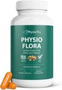 Physio Flora Curcumin Piperine, Probiotika og Prebiotika til Gut, 60 Veggie Kapsler