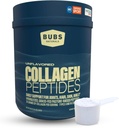 BUBS Naturals Collagen Peptider Powder, Collagen for kvinder & mænd, Hydrolyzed Peptider, Unflavored Pasture Raised Grass Fed, Paleo Keto Friendly, Understøtter hår hud & fælles sundhed (20 oz) 28 Servering