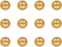 Rawleigh Antiseptisk Salve Iconic Gul Big Tin: 4.5 oz, Multi- Formål Salve Sothes Cuts, Bruises, Irritations, med Turpentine, Phenol, Cottonseed Oil & Paraffin, Original Formel - Pack of 12