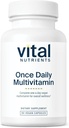 Vital Nutrients Once Daily Multivitamin - Vegan Multi for Women & Men - Allergen-Free - 19 Essential Vitamins + Antioxidants for Eye and Heart Health - Gluten, Dairy & Soy-Free - 60 Capsules