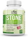 Chanca Piedra Kidney Stone Breaker 120 tabletter 800 mg - Maksimum styrke for Gallablære & Urinary Cleanse med Phyllantus Niruri, Selleri Seed Extract & Cranberry Extract