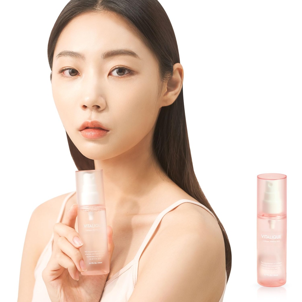 MEDITERAPY Vitalique Collagen smeltning Mist 2.7 fl.oz, Koreansk Spray Serum for Radiant Skin, Koreansk Skincare