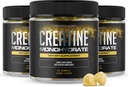 Creatine Monohydrate - Gummies with Lemon Flavor (90 Count (Pack of 3))
