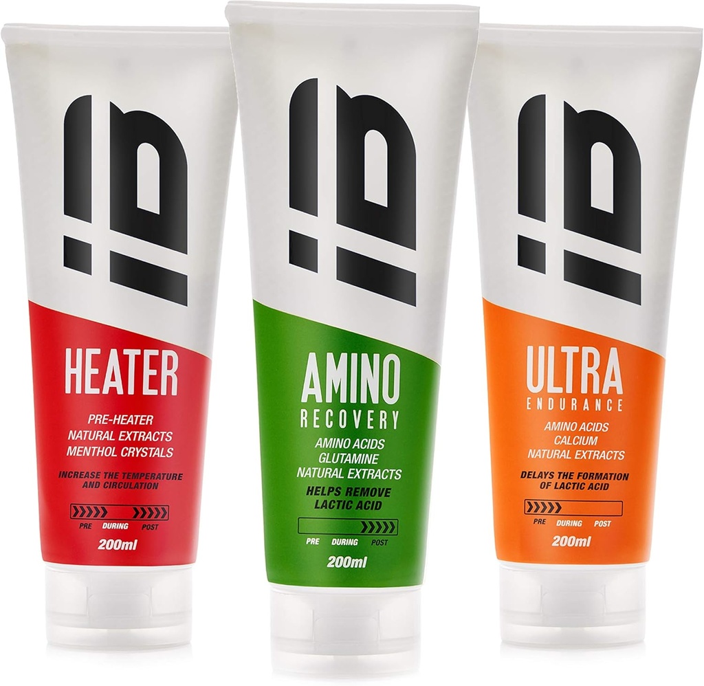 KIT 3 INBIKE cremer (Heater + Amino + Ultra)