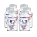 Forskning Verified UTI Relief - Urinary Tract Support Supplement - 100% Natural, Vegan med Lingonberry, Cranberry & D- Mannose - 6 Flaske (6 Måned Supply)