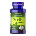 Puritans pride Premium hvidløg Fresh 5000mg, Traditional Dietary Supplement for Heart Health and Circulation Support med antioxidant egenskaber, 250 Rapid Release Softels
