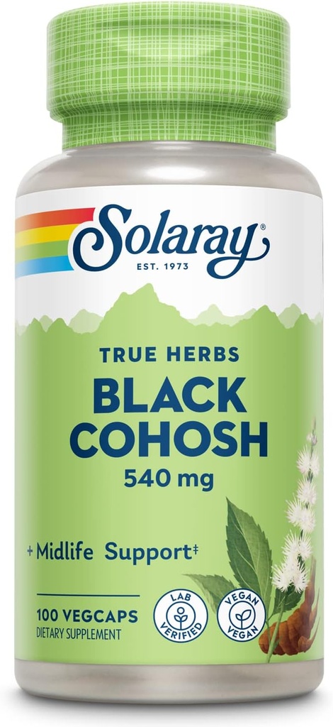 SOLARAY Black Cohosh 540 mg