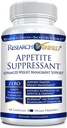 Forskning Verificeret Appetite Suppressant - Curb Cravings, Reach Satiety, Boost Metabolisme - 60 Kapsler - Pakning med 1 stk.