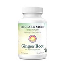 Dr. Clark Ginger Root Supplement - fordøjelsesstøtte - 500 mg 100 Gelatine kapsler