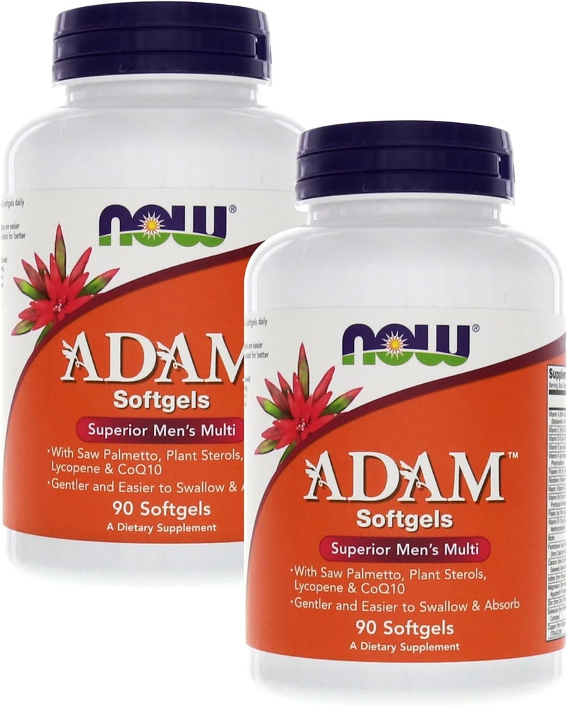 Adam- "¢Mænds Multiple Vitamin 90 Softgel (pakke med 2)