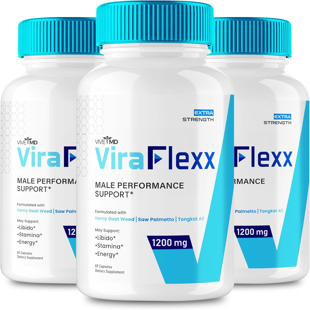 VIVE MD száFlexx til mænd, száFlexx Mand Enchantment - maksimal ydeevne, Alle naturlige kostvaner supplement Ekstra styrke piller, száFlexx Pro understøtter samlet sundhed, Vira Flexx anmeldelser (3 Pack)