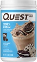 Quest Nutrition Cookies & Cream Protein Powder, 20g Protein, 1g Sugar, Low Carb, Gluten Free, 1.6 Pund, 24 Servere