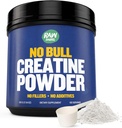 "Ingen Bull" Creatin pulver, Bulk Kosttilskud Creatin monohydrat til hurtigere inddrivelse, øget muskelvolumen, styrke & magt, Mikroniseret Creatin for mænd & Creatin for kvinder, 500g