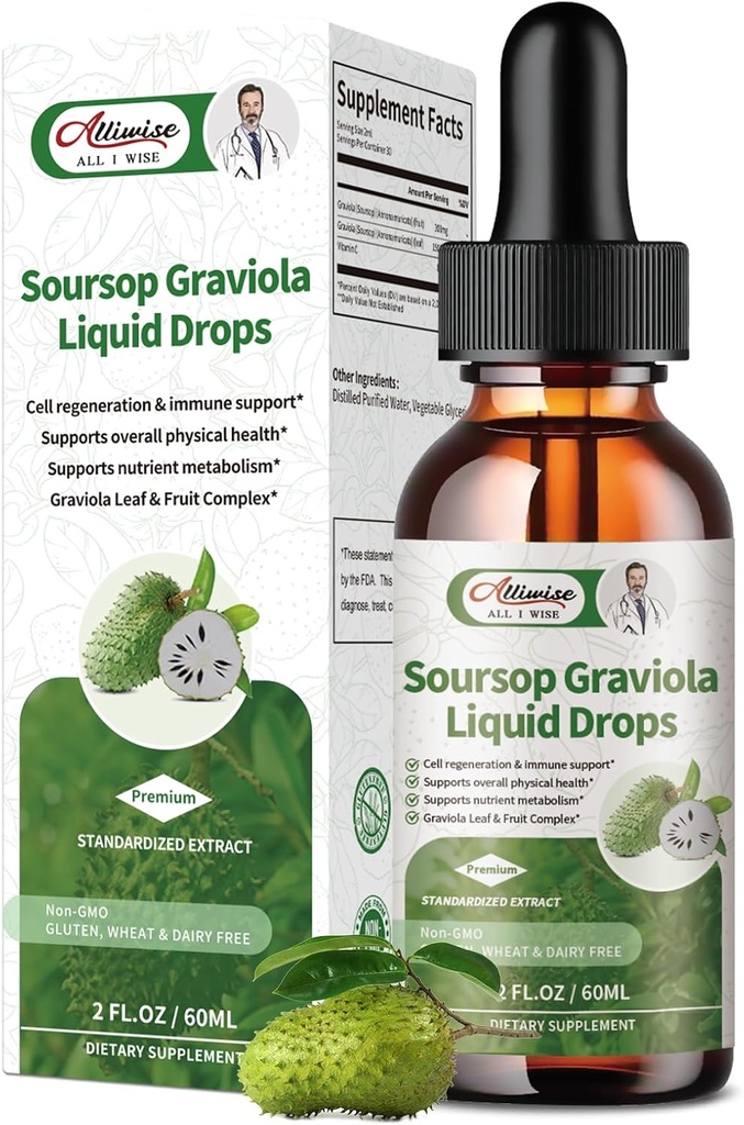Soursop Graviola Leaf Extract Liquid Drop