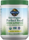 Have of Life Raw Organic Perfect Food Green Superfood Juiced Green Powder - Original Stevia- Free, 30 Servering, Non- GMO, Gluten Free Whole Food Dietary Supplement, Alkalize, Detocify, Energize