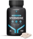 Fit & Focused Spermidine Hvede Germ Extract - Spermidine Supplements (10mg af 99% koncentreret Spermidin, 1000mg Ækvivalent med Økologisk Gæret Hvede Germ Oil), 60 Kapsler