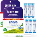 Boiron Coffea Cruda 30C - 6 total blå rør - Homøopatisk sovestøtte til Restless Sleep, Mental Hyperaktivitet, Racing Tanker, og Besværet søvn med Blue Ink Pen