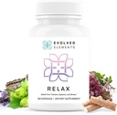 All- Natural Muscle Relaxer Note 124; 60 Kapsler Note 124; spasmer Relief med Magnesium, Passion Flower, og Valerian Root Note 124; Relieves Muscle Spasms, Spænding, og fremmer Calmness