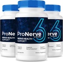 NutraRize (3 Pack) ProNerve6 Neuropathy, ProNerve 6 Nerve Support Supplement, Pro Nerve 6 Capsules, ProNerve6 Pastillas Reviews (180 Capsules)