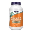 Now Foods Supplements, Calcium & Magnesium 2: 1 Ratio, High Potency, Understøtter Bone Health *, 250 tabletter