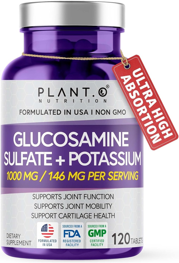Glucosamin Sulfate med Kaliumstearat 124; Stærk fælles Support