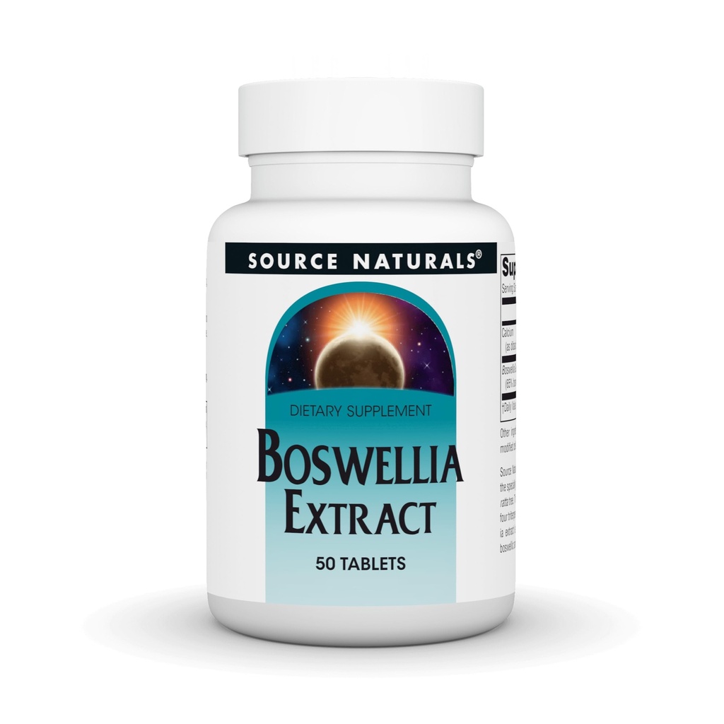 Source Naturals Boswellia Extract 243 mg Kosttilskud - 50 tabletter
