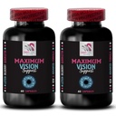 Bedre detaljer - EYE VISION SUPPLEMENT - Eye skarphed, Fokus boost, Fokus fordel, Daglig vision, Sharp opfattelse, Ren visning, Sharp billeder, Vision præcision, Eye klarhed booster 2Bot 120Caps