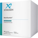 XYMOGEN Brainsustain Powder - Memory + Brain Support Drink med 19g Pea Protein, B Vitamin, Mineraler, Aminosyrer, Phosphatidylserin, DHA + CoQ10 - Cremet chokolade (10 Pakker)